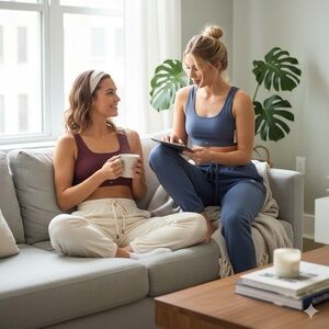 GapBody Logo Comfort Bralette Bundle Maroon and Blue Size Large